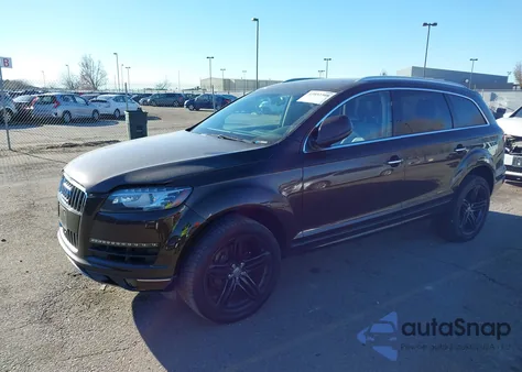 2013 Audi Q7 3.0 Tdi Premium из США, поврежденный, VIN WA1VMAFE1DD012492